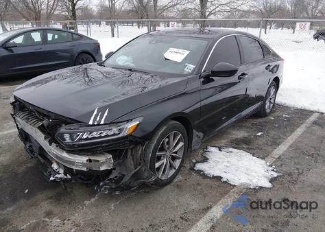 2021 Honda Accord Lx z USA, uszkodzony, nr VIN 1HGCV1F15MA001425